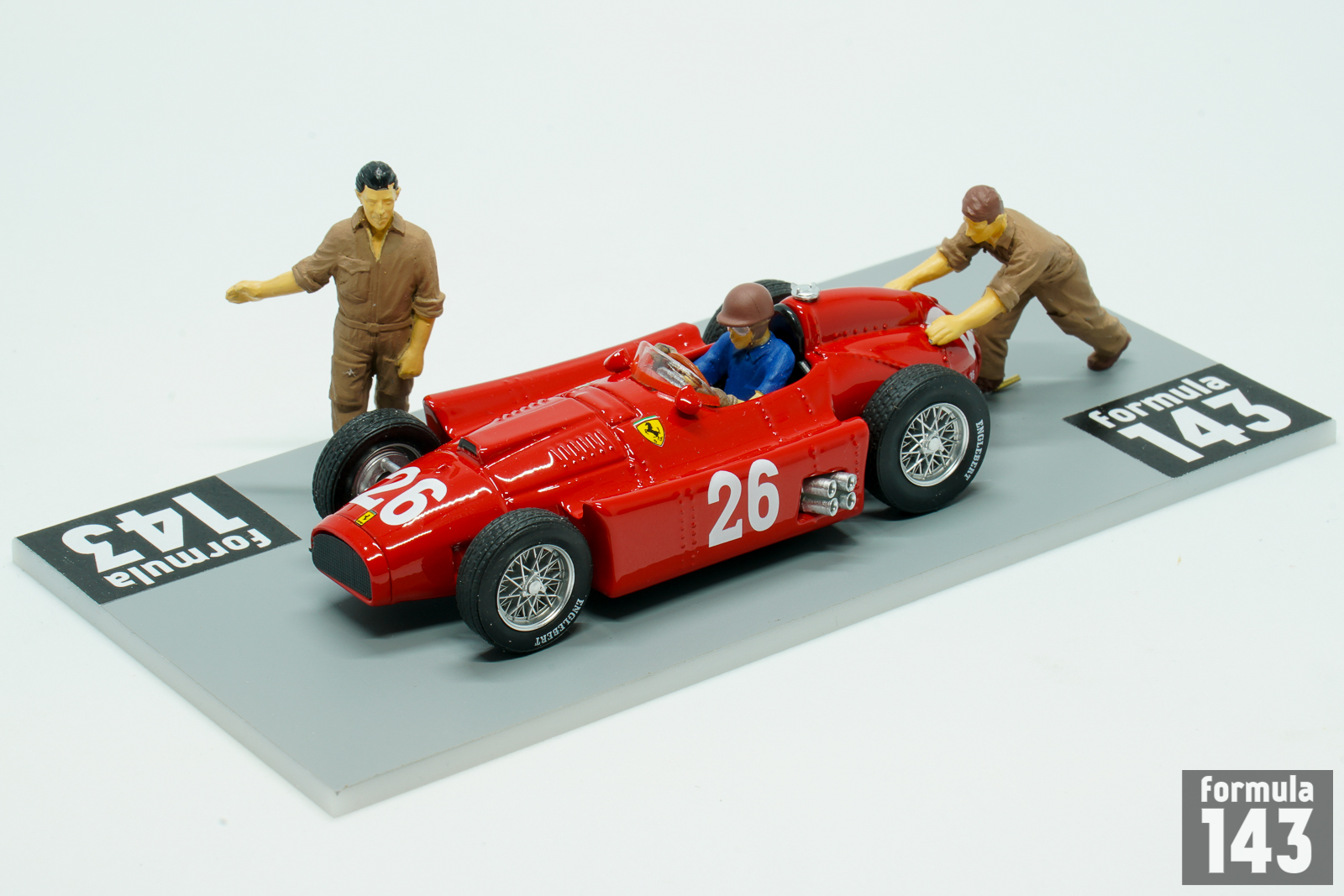 Ferrari D50 1956 Juan Manuel Fangio F1 1:43 Atlas Diecast model car 